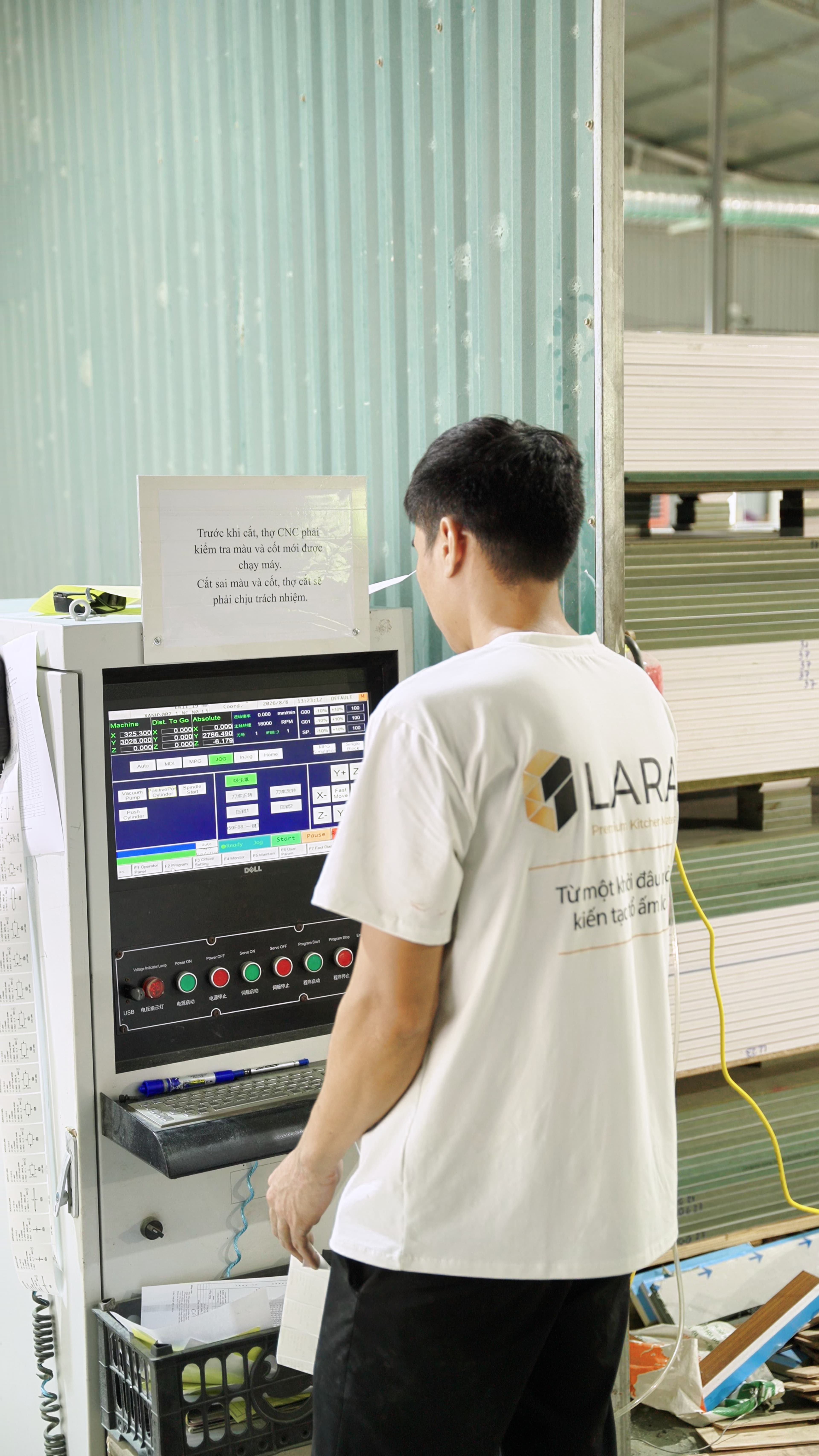 Quy trình sản xuất LARA